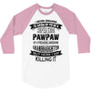 Super Cool Pawpaw Of A Freaking Awesome Grandson 3/4 Sleeve Shirt