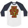funny ferry mucking christmas, ideal gift or christmas present. 3/4 Sleeve Shirt