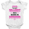 The Best Grammy Was Born In December Baby Onesie
