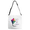 fly a kite Adjustable Strap Totes
