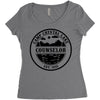 crystal lake consuelor est 1935 Women's Triblend Scoop T-shirt