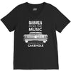 driver picks the music passenger shuts his cakehole V-Neck Tee