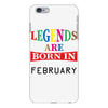 legends are born february iPhone 6 Plus/6s Plus Case