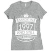 Made In 1997 And Still Awesome Ladies Fitted T-Shirt