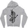 olaf frozen disney cartoon Zipper Hoodie