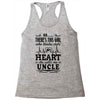 There's This Girl Who Stole My Heart She Calls Me Uncle Racerback Tank