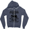 motorrad papa Zipper Hoodie