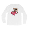 bunny rabbit love Long Sleeve Shirts