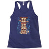 crazy totem Racerback Tank
