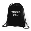 yuck fou Drawstring Bags