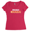 omaha omaha Women's Triblend Scoop T-shirt