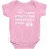i come with music Baby Bodysuit