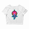 dubious disc Crop Top