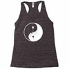 dripping ying yang Racerback Tank