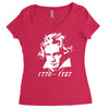 beethoven tribute Women's Triblend Scoop T-shirt
