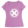 x men avengers marvel comics gift Women's Triblend Scoop T-shirt