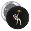 astronaut basketball planet Pin-back button