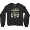 proud army dad Crewneck Sweatshirt
