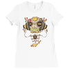 robo music Ladies Fitted T-Shirt