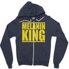melanin king Zipper Hoodie