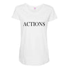 actions Maternity Scoop Neck T-shirt