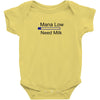 gaming mana low need milk Baby Onesie