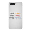 mommy daddy harrison baby name iPhone 7 Plus Case