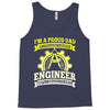 proud engineer dad Tank Top
