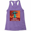 i want to believe santa parody Racerback Tank