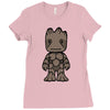friendly tree Ladies Fitted T-Shirt