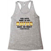 You Guys Want to Get Rufus Back, or What Racerback Tank