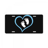 Baby Boy with Heart Any Name Customized License Plate