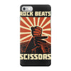rock beat scissors iPhone 7 Case