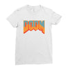 Wtf Doom Ladies Fitted T-Shirt