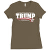 trump for president 2016 make america great again Ladies Fitted T-Shirt