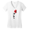 red balloons Women's V-Neck T-Shirt