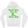 rock out with my guac out Zipper Hoodie