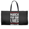 March For Our Lives Weekender Totes
