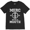 merc with a mouth V-Neck Tee