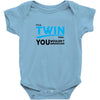 It's A Twin Thing Baby Onesie