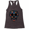loco coco skul Racerback Tank