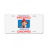 Sherlock Gnomes License Plate