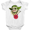 serious why so Baby Onesie