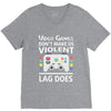 i love video games. V-Neck Tee