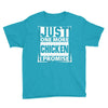 Just One More Chicken I Promise Youth Tee