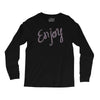 cute enjoy Long Sleeve Shirts