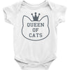 queen of cats Baby Onesie