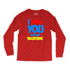 moustache you to be my valentine Long Sleeve Shirts