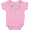 Vintage Usa Flag Baby Onesie