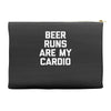 beer run cardio Accessory Pouches